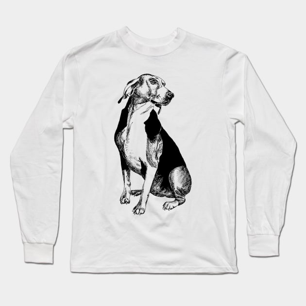 beagle Long Sleeve T-Shirt by VicaVeresk